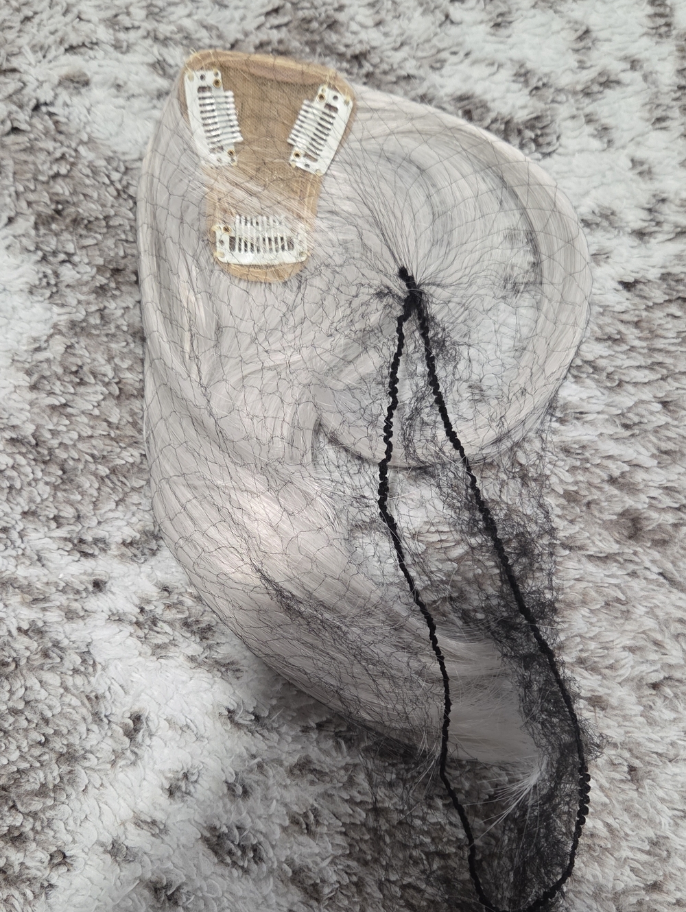 Gray Hairpiece